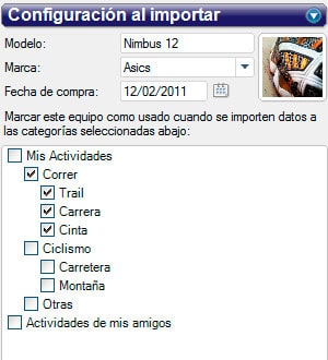 sporttracks-equipamiento-config-importar