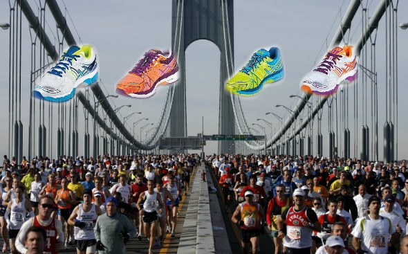 nyc marathon zapatillas asics