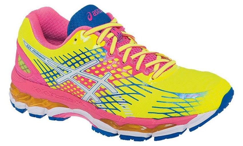 Asics Gel Nimbus 17 Mujer Amarillo 2024 www.enderes