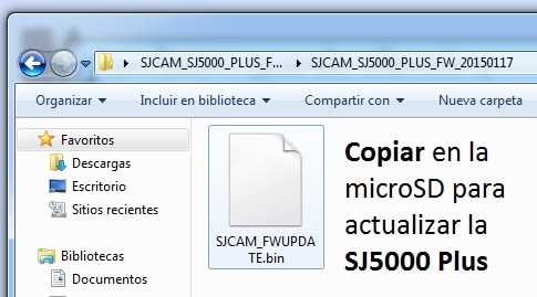 firmware sj5000 plus copiar