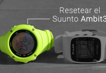 como resetear suunto ambit3 bloqueado