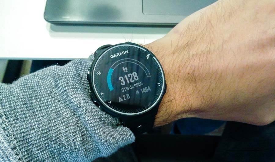 actividad diaria Garmin Forerunner 230 235