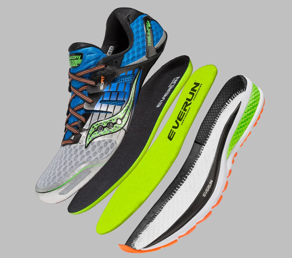 saucony triumph isofit everun