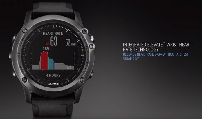 fenix 3 hr elevate