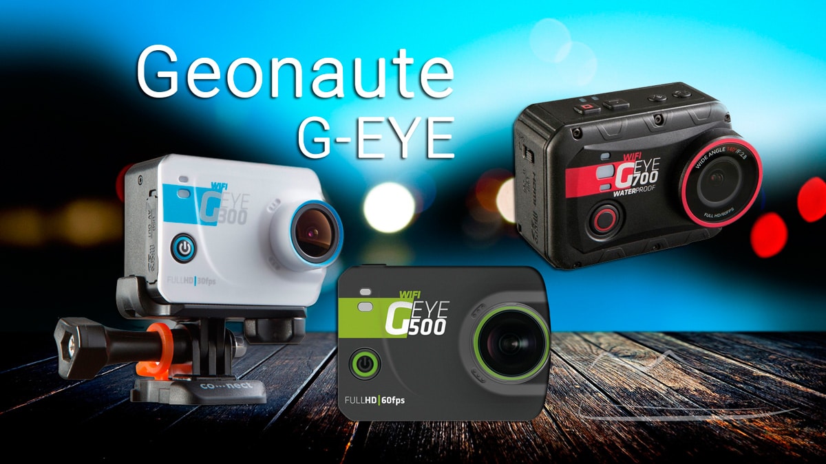 Hervir conjunto Por nombre Cámaras Geonaute G-EYE 300, 500 y 700, análisis y opinión