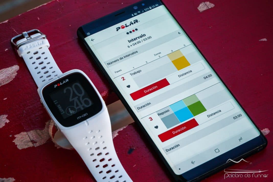polar m430 flow app