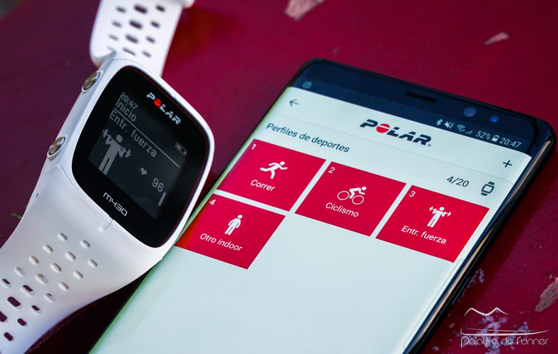 Pulsómetro GPS Polar M430: análisis, prueba y opinión.