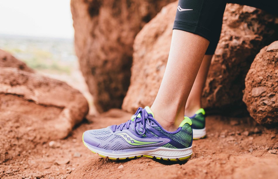 Saucony ride 10 hombre plata on sale