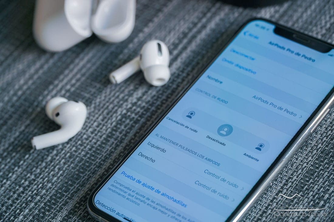 Apple AirPods Pro modos de cancelacion de ruido