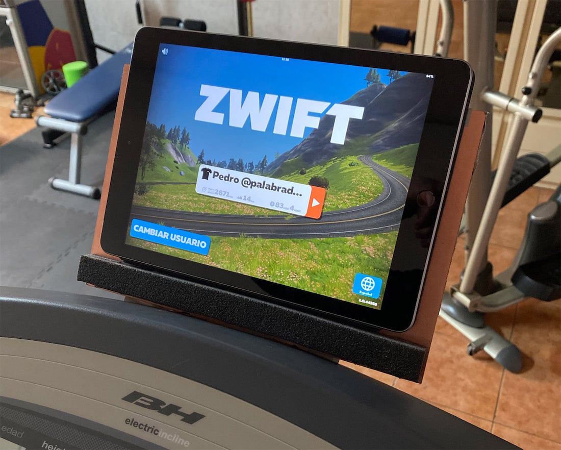 zwift run en ipad