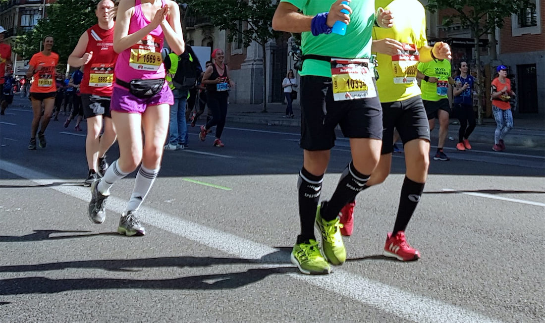 calcetines de compresión para correr