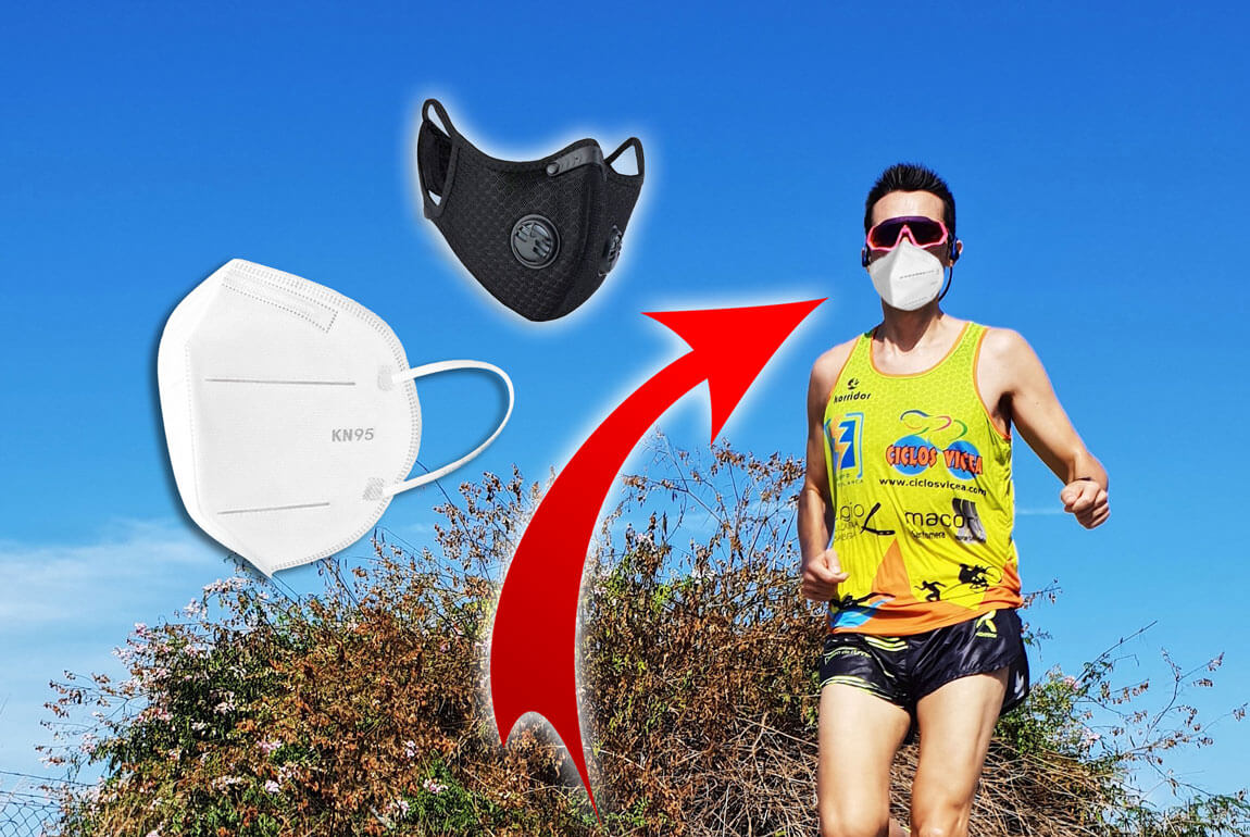 mascarilla para correr deporte buena