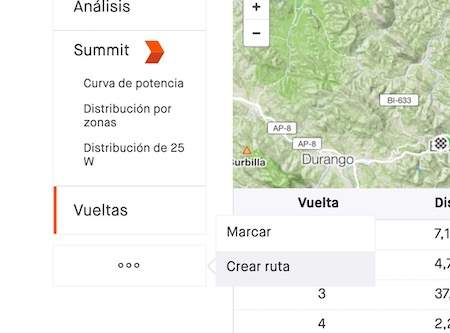 crear ruta en Strava copiada de otra persona