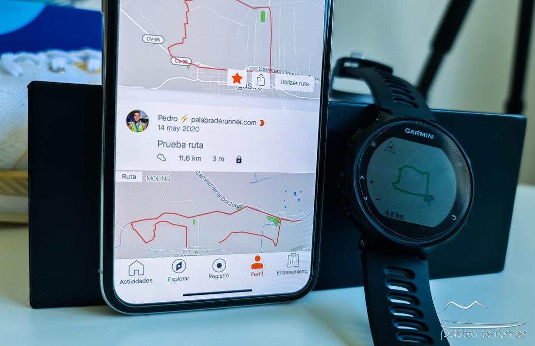 sincronizar rutas strava con garmin