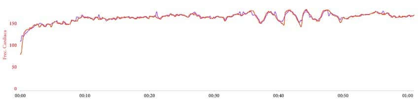 HR Polar y Garmin HRM Run 2