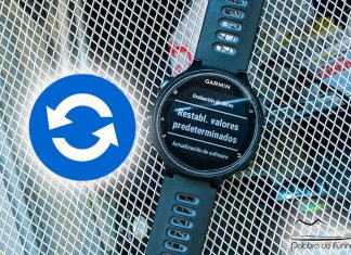 como resetear reloj garmin bloqueado