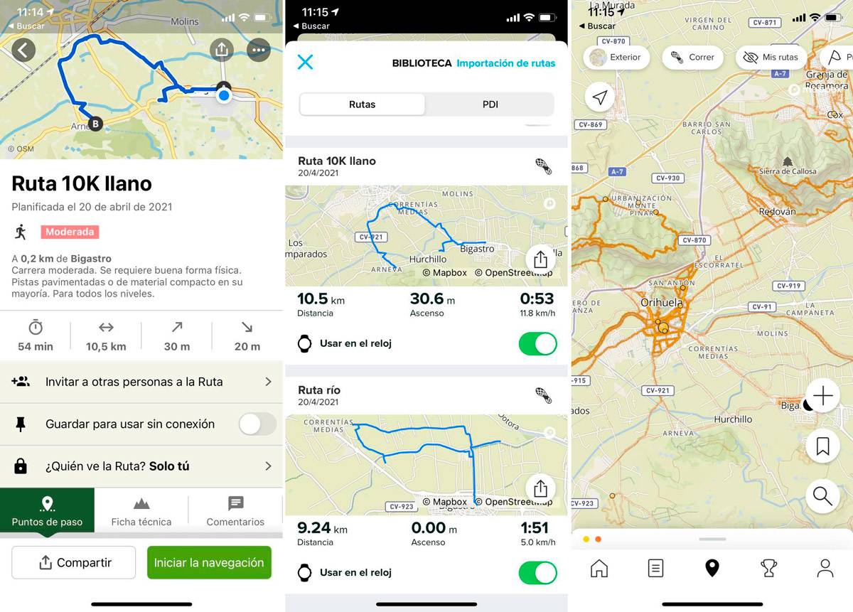 rutas-suunto-komoot crear