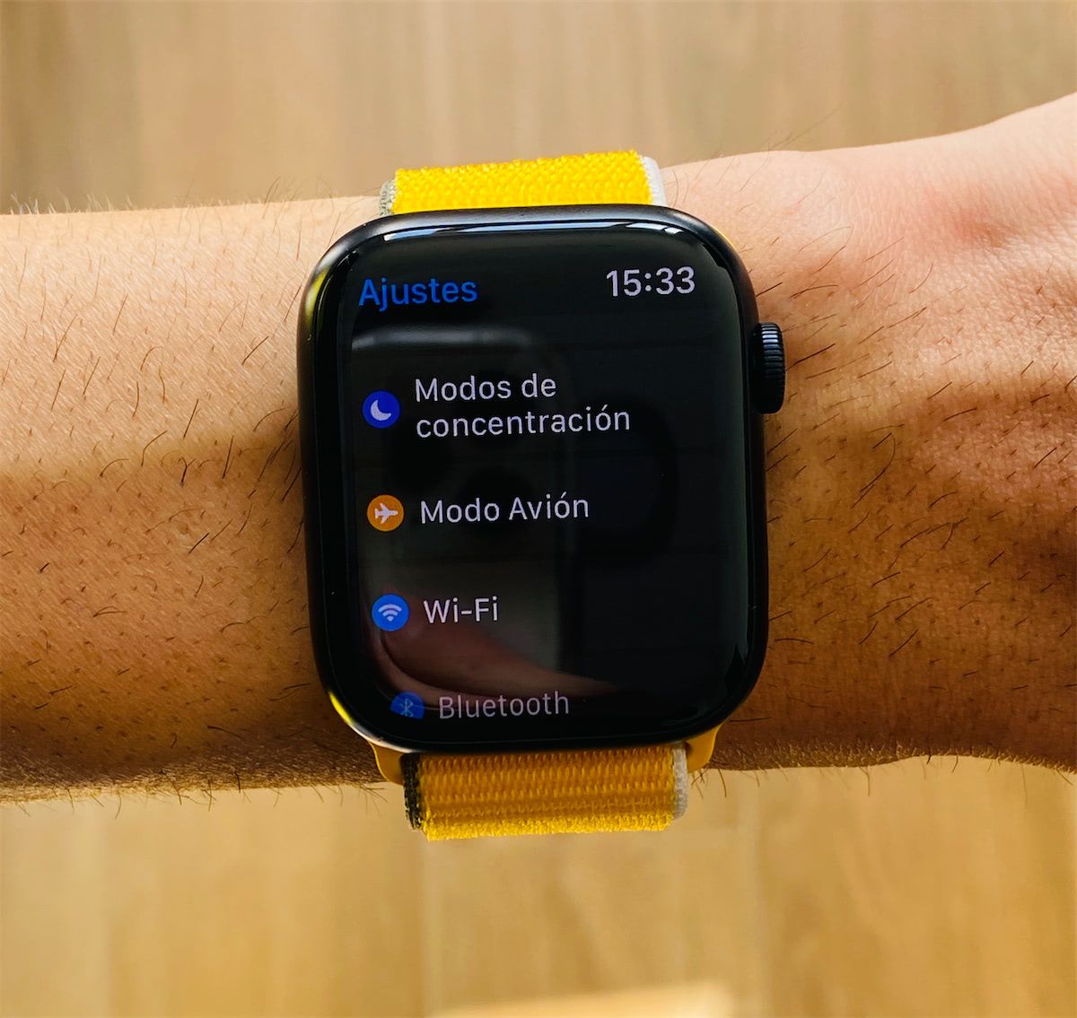 Modo avion apple watch mejorar precision1