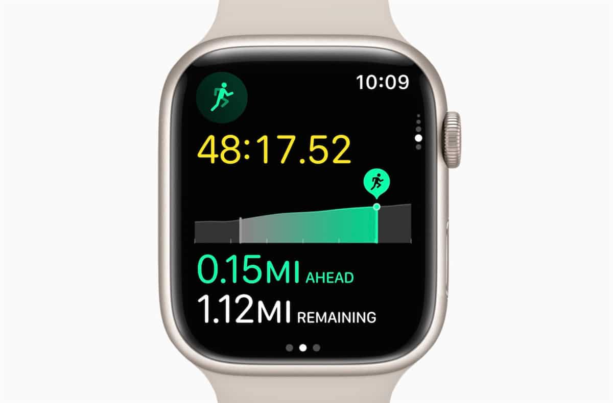 tiempos de segmentos watchos 9