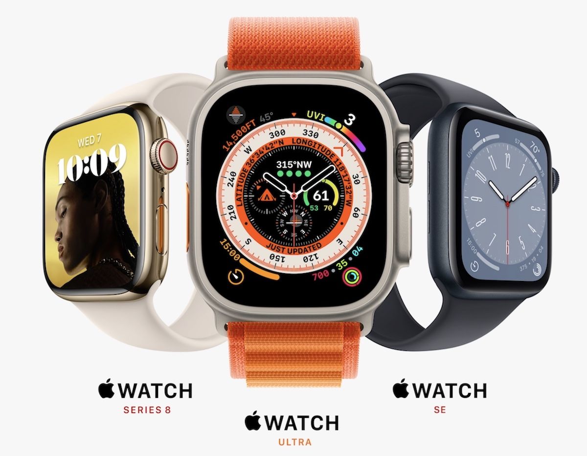 Apple Watch Series 8 Ultra y SE