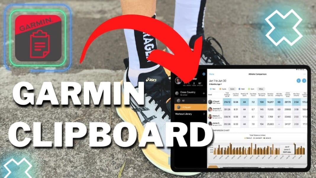Así es Garmin Clipboard y todas sus funciones para entrenadores