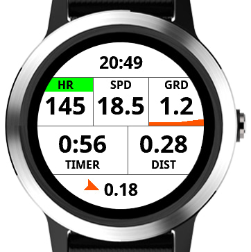 Campo de datos all in one garmin