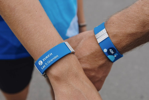 brazalete finisher las 5 grandes maratones