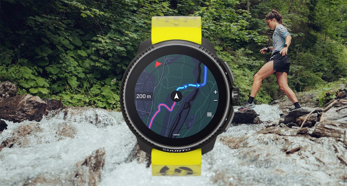 suunto race mapas