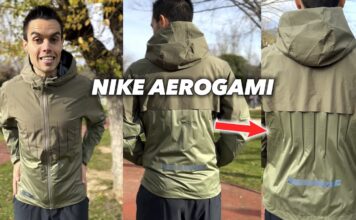 NIKE AEROGAMI ANALISIS REVIEW opinion chaqueta running b