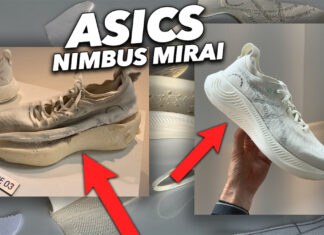 asics nimbus mirai