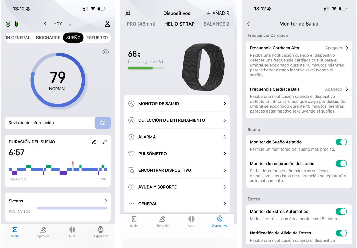 APLICACION ZEPP AMAZFIT helio strap