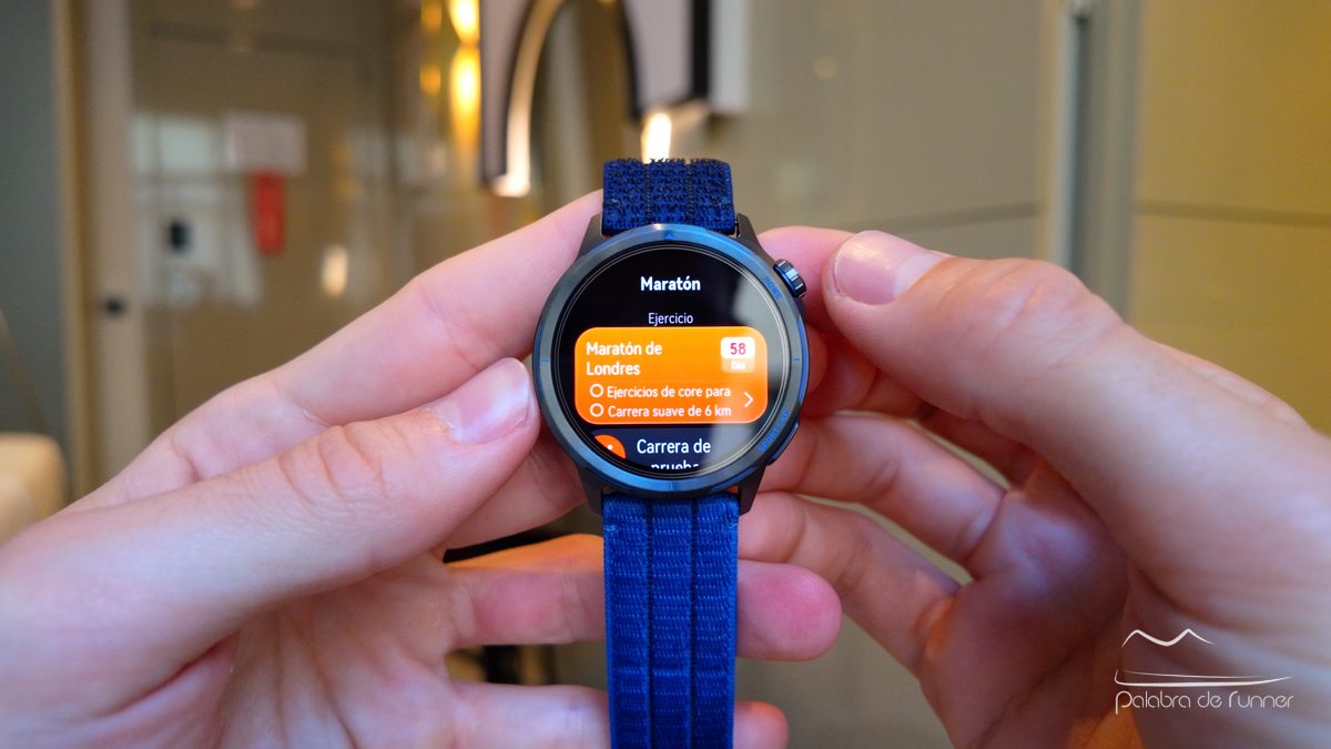 planes entrenamiento huawei watch gt runner 2