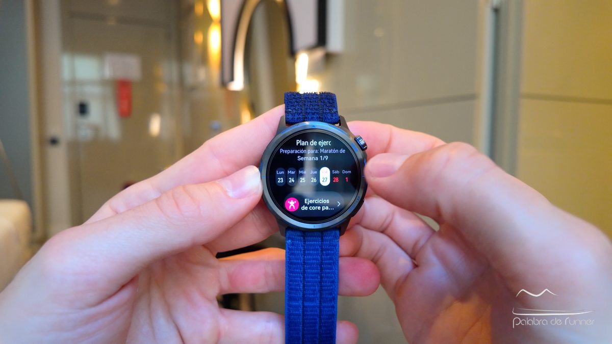 planes entrenamiento huawei watch gt runner 2